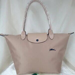 Longchamp women's canvas bag Tote bag